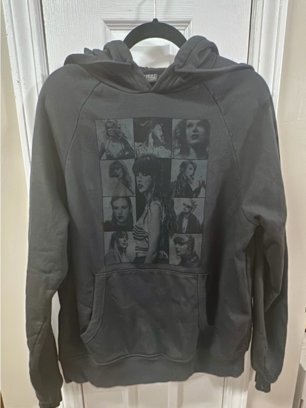 Taylor Swift The Eras Tour charcol Concert Hoodie Oversized pit to pit 23 (mix28